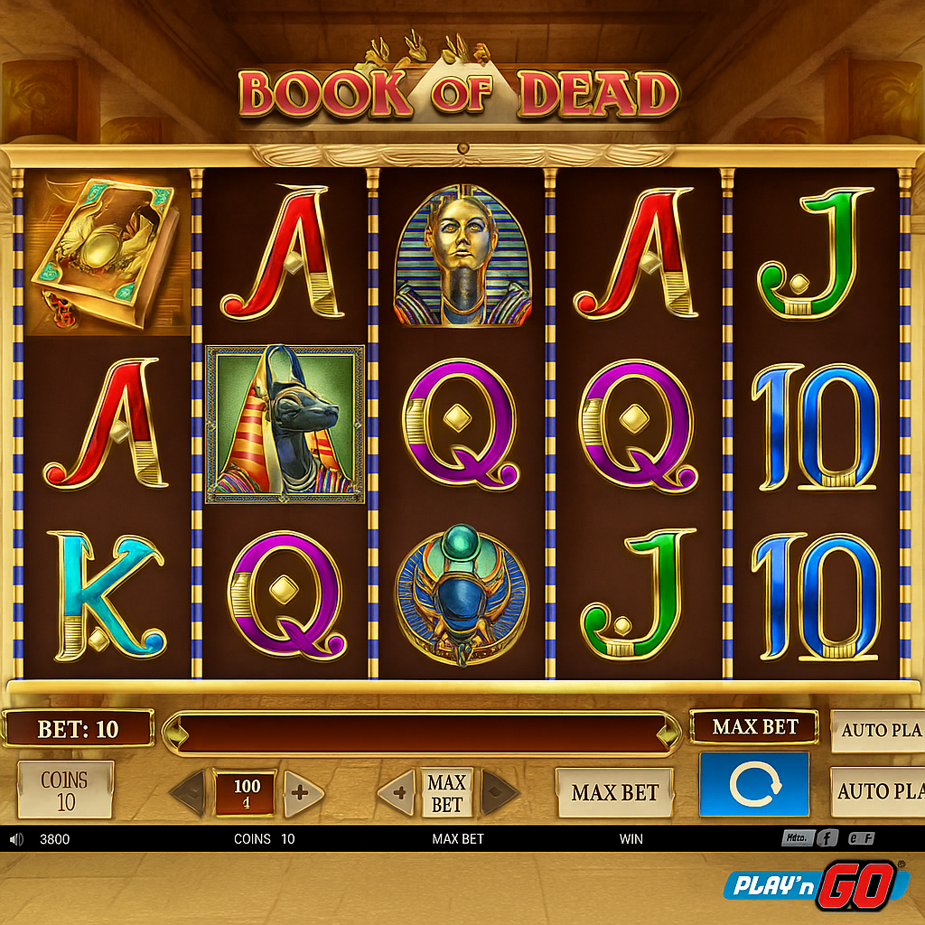 Eurogold - Book of Dead Slot Game - Pragmatic Play